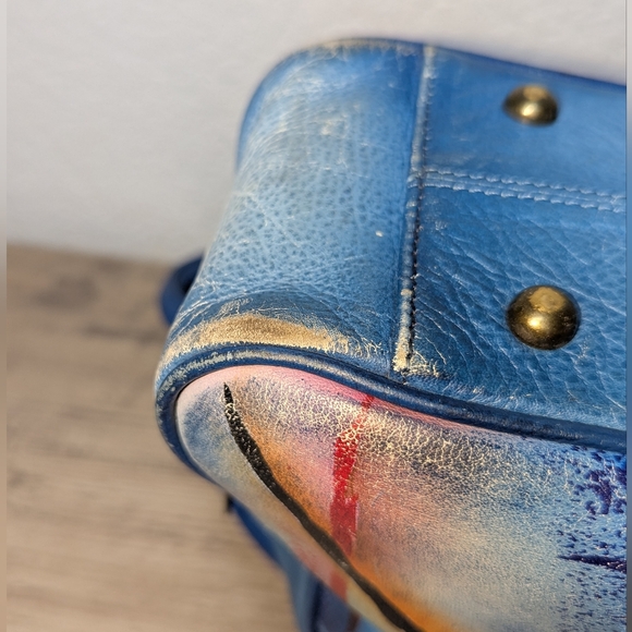 Anuschka Hand Painted Leather Bag - Picture 10 of 16